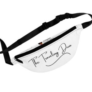 traveling diva fanny pack | chic travel accessory for adventurers, festival goers, fashion enthusiasts, gift for her, stylish storage