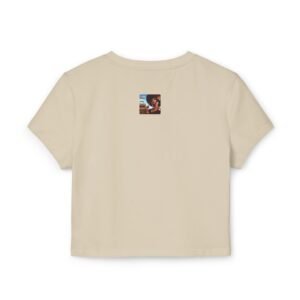 chic travel vibes baby tee stylish cotton top, perfect for summer outings, casual wear, gift for fashion enthusiasts, vacation style