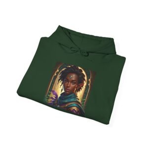 portrait hoodie — afrocentric fantasy art pullover