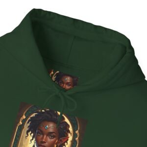 portrait hoodie — afrocentric fantasy art pullover