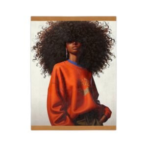 Cozy Afrocentric Microfiber Blanket - Soft Throw for Comfort, Home Decor, Gift for African American Culture, Warm Living Room [...]