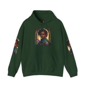portrait hoodie — afrocentric fantasy art pullover
