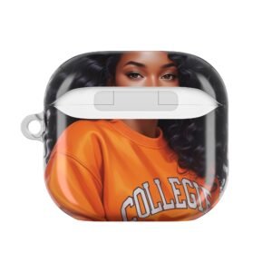 stylish airpod cases with chic design, unique gift for music lovers, trendy tech accessories, artist inspired gifts, airpods skin cover