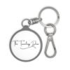 the traveling diva collection stylish keyring tag.