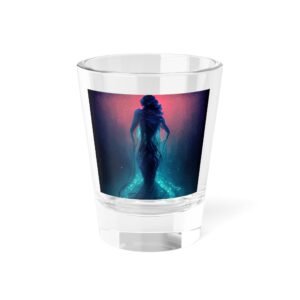 stunning mermaid shot glass | 1.5 oz | perfect for parties, gifts, and celebrations | unique home bar decor, nautical party favor, [...]