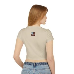 chic travel vibes baby tee stylish cotton top, perfect for summer outings, casual wear, gift for fashion enthusiasts, vacation style