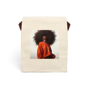 Stylish Canvas Lunch Bag, Eco-Friendly Lunch Tote, Perfect Gift for Foodies, Picnic Essential, Back to School