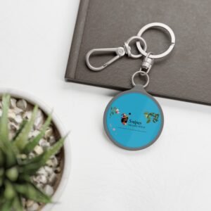 the traveling diva collection stylish keyring tag.