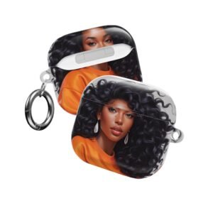 stylish airpod cases with chic design, unique gift for music lovers, trendy tech accessories, artist inspired gifts, airpods skin cover