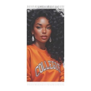 boho beach towel chill vibes, summer essential, watercolor design, perfect gift for beach lovers, travel companion