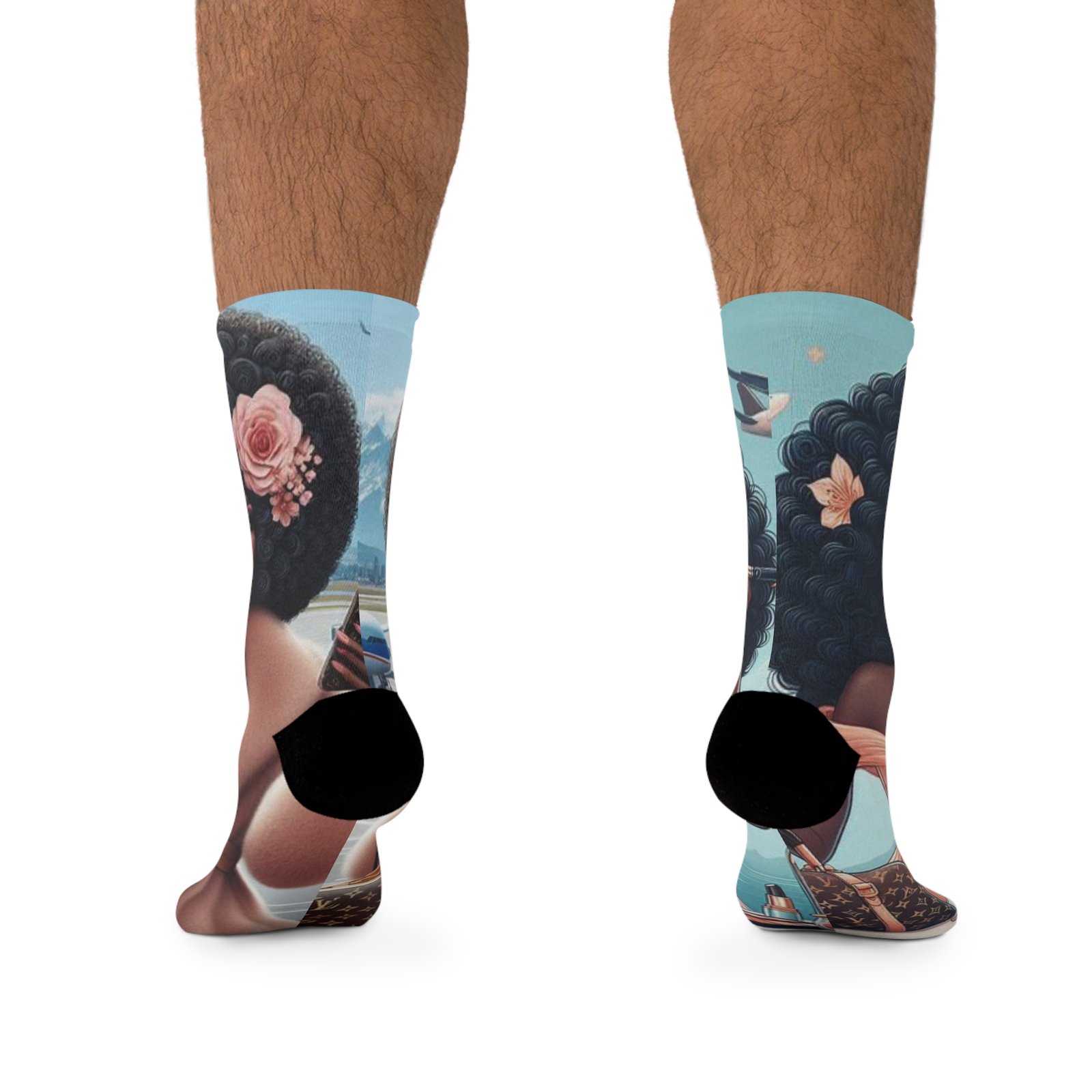 stylish recycled poly socks eco friendly fashion, unique gifts for her, comfortable dress socks, best for parties, everyday wear