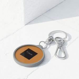 the traveling diva collection stylish keyring tag.