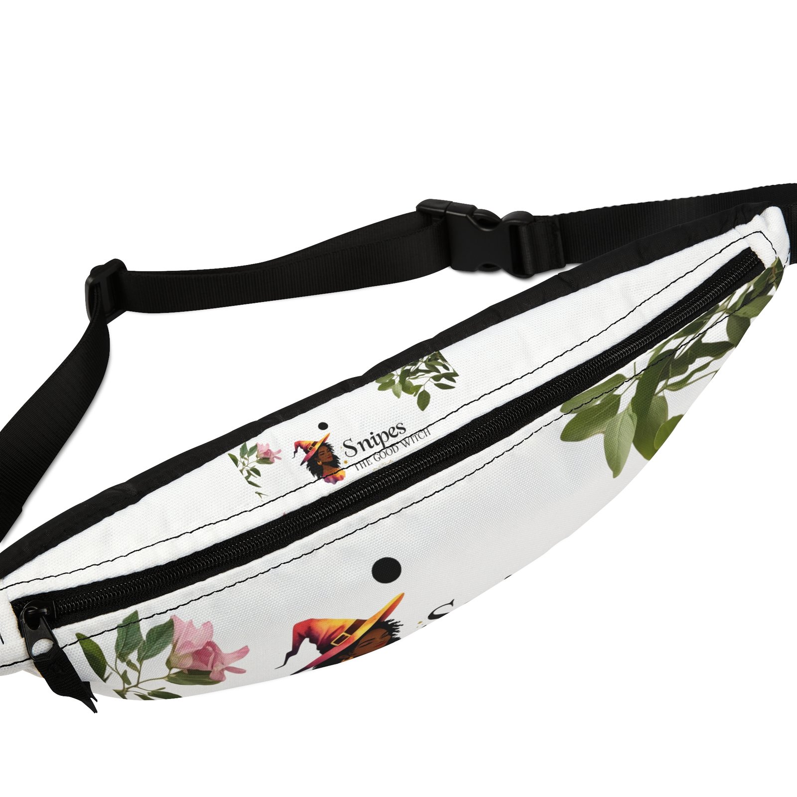 enchanting fanny pack the good witch design, perfect for festivals, casual outings, gifts for nature lovers, witchy decor, everyday use