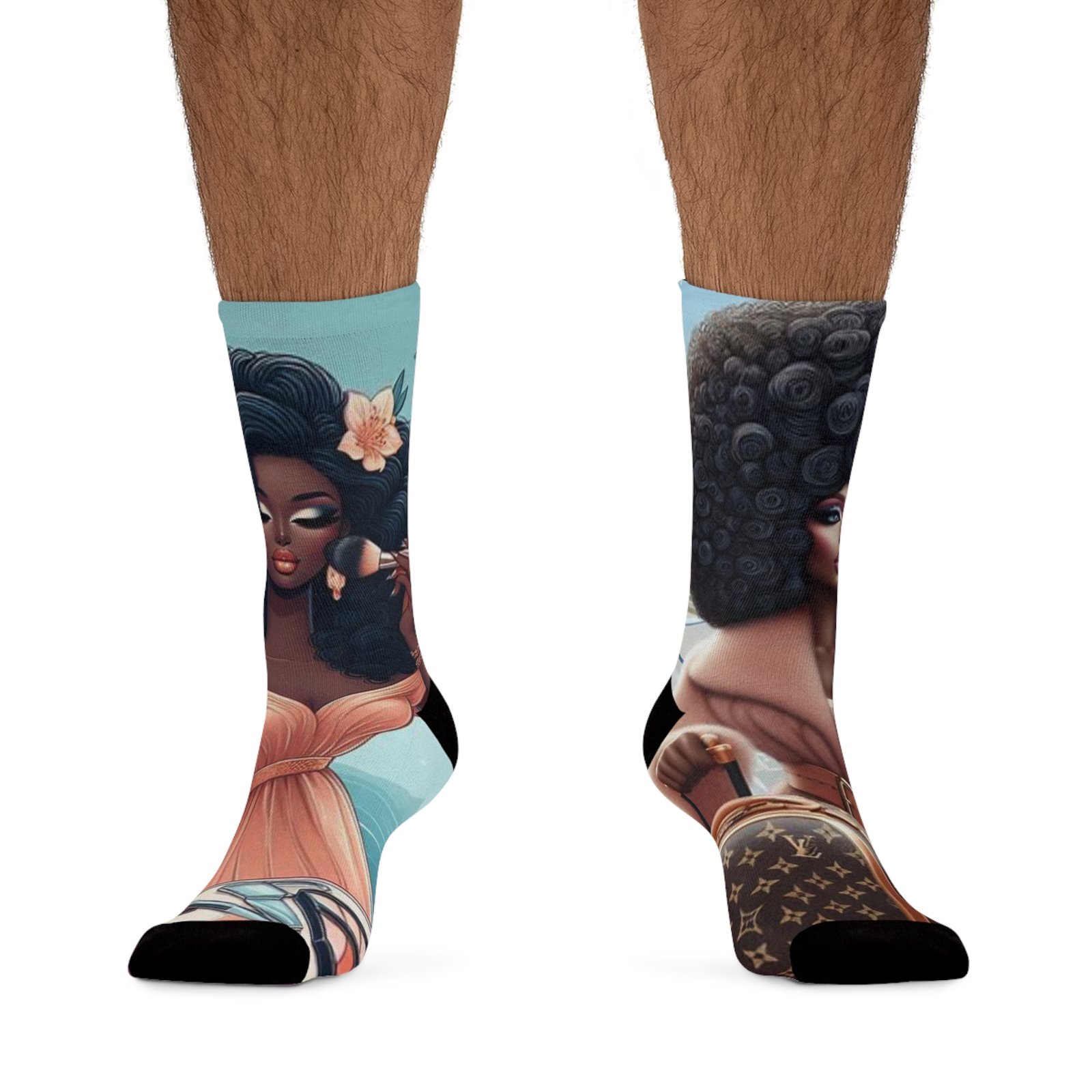 stylish recycled poly socks eco friendly fashion, unique gifts for her, comfortable dress socks, best for parties, everyday wear