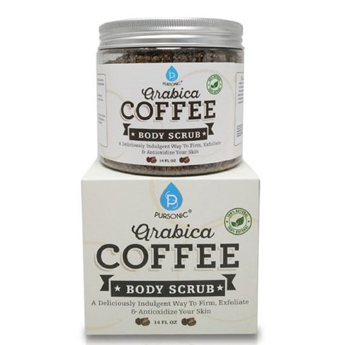 100% Natural Arabica Coffee Body Scrub 14 Oz - Image 2