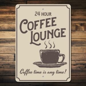 Coffee Lounge Sign