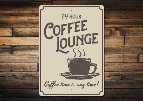 Coffee Lounge Sign