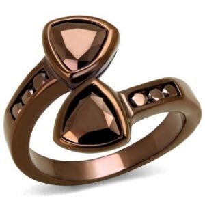 3W1172 IP Coffee light Brass Ring with AAA Grade