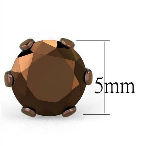 TK2586 - Two Tone IP Light Brown (IP Light coffee) Stainless Steel - Image 2