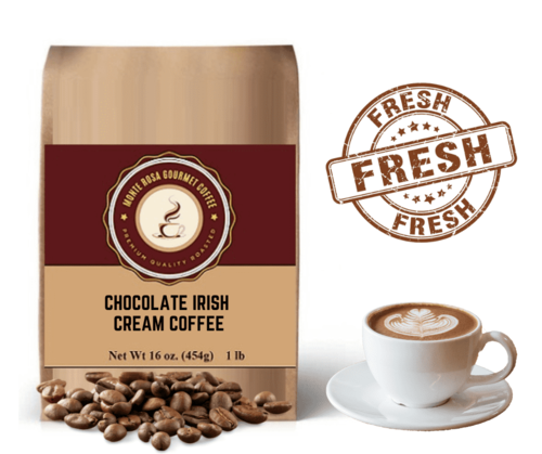 Chocolate Irish Cream Flavored Coffee