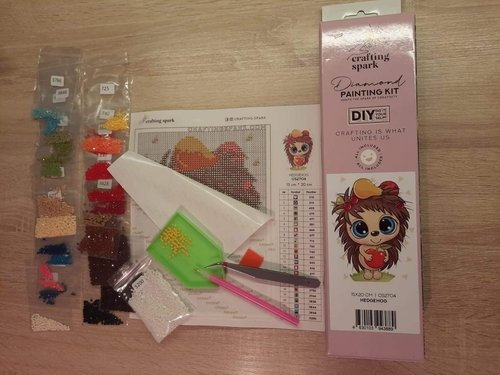 Coffee Time CS2553 7.9 x 7.9 inches Crafting Spark Diiamond Painting - Image 3