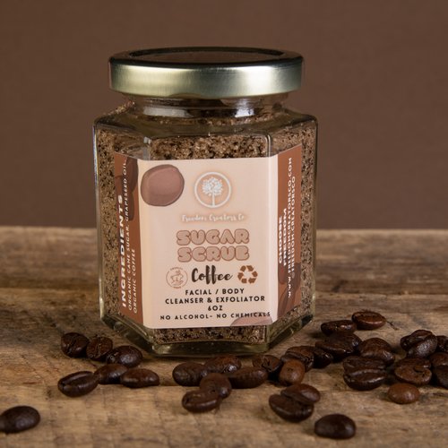 Natural Coffee Sugar Scrub- 6oz