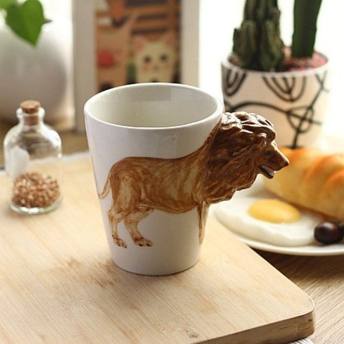 3D Animal Painted Coffee Mug - Image 5