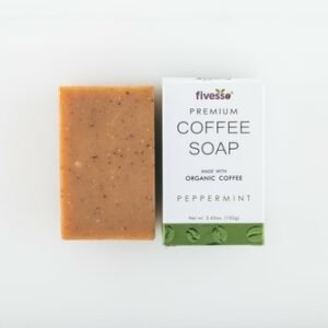 Alternative view of Peppermint - Premium Coffee Soap Bar