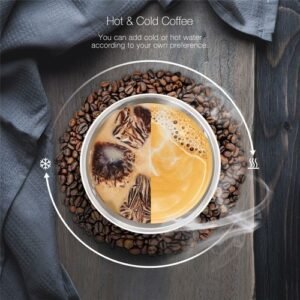 Alternative view of 200ml Mini Coffee Machine Portable Coffee Maker Hourglass American