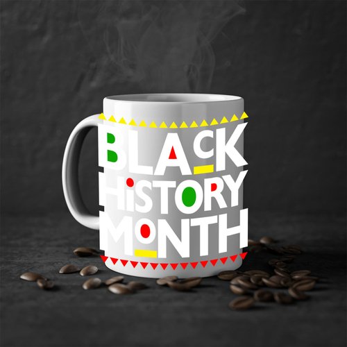 black history month 240#- black words - phrases-Mug / Coffee Cup - Image 6
